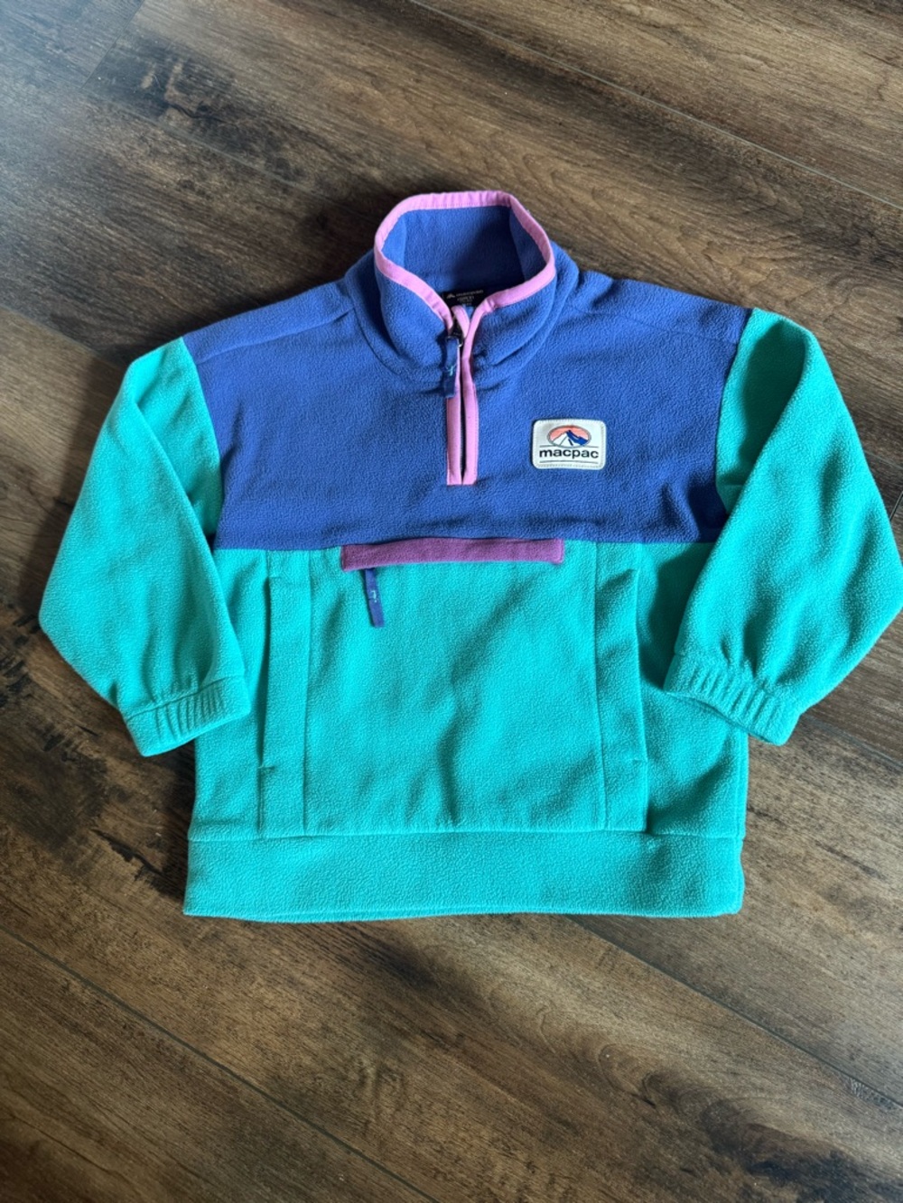 Macpac colorblock toddle fleece size 3